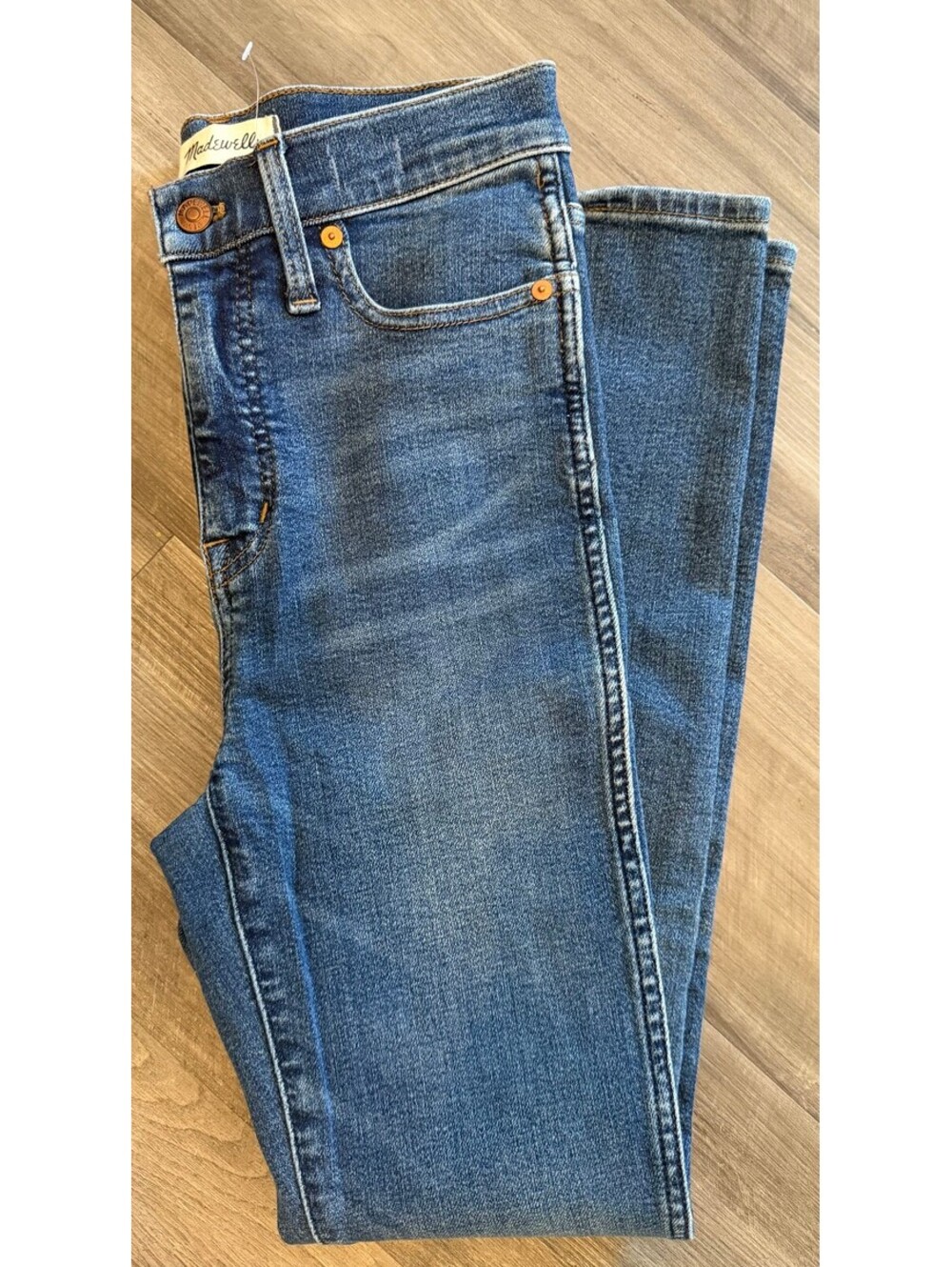 Madewell 10" High Rise Skinny Jeans Size 25 NWOT